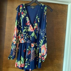 Long sleeve romper